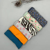 PACK OF 6 WOMEN SOFT COTTON STRETCH PRINTED BIKINI BRIEFS